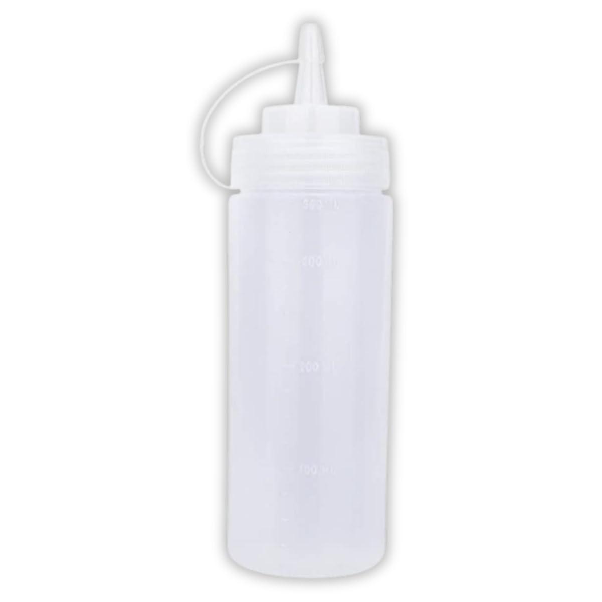 200 ML Ketchup Dispenser Bottle with Cap – Plastic Squeeze Bottle for Mustard and Sauces, White Color, Perfect for Home Dining or Cafes – Pack of 1