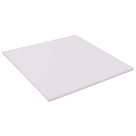 Singhal HDPE Sheet 50 x 50 CM Size High-Density Polyethylene Food Grade Lightweight High Tensile Strength Suitable For Chemical Tanks, DIY, and more. Milky White, 500 x 500 mm, 5 MM Thickness - 1 Pcs