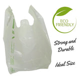 SINGHAL Biodegradable Carry Bags | Certified Compostable Carry Bag | 100 % Eco Friendly Shopping Bags for Home, Grocery Store