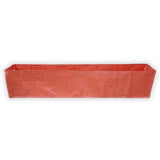 SINGHAL HDPE UV Protected Rectangular Grow Bags 60x12x12 Inches, Ideal for Terrace and Vegetable Gardening (Orange)