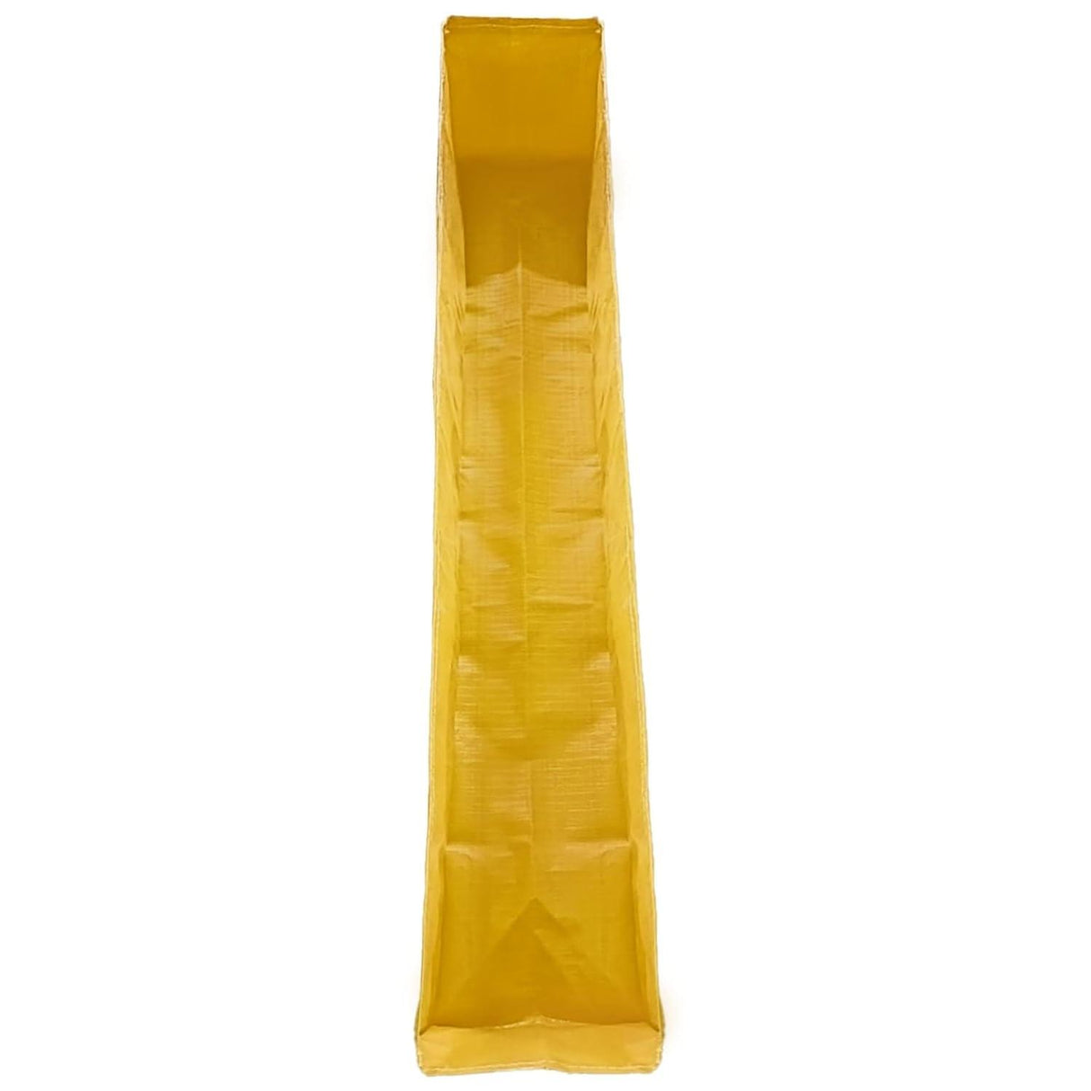 SINGHAL HDPE UV Protected Rectangular Grow Bags 60x12x12 Inches Pack of 2, Ideal for Terrace and Vegetable Gardening (Yellow)