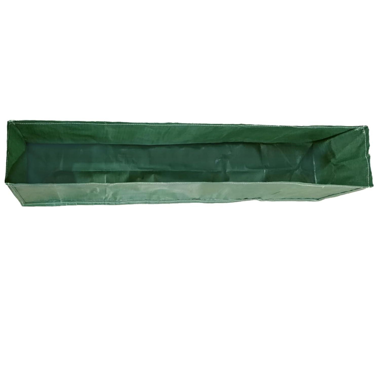 SINGHAL HDPE UV Protected Rectangular Grow Bags 60x12x12 Inches Pack of 2, Ideal for Terrace and Vegetable Gardening (Green)