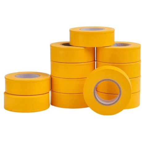 SINGHAL Flagging Tape Yellow 1 Inch width 300 feet Length for marking and flagging various areas | Highly Visible (Combo Pack of 6)