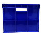 SINGHAL Versatile Plastic Storage Crate, 500x325x250 mm – Perfect for Organizing and Storing Items