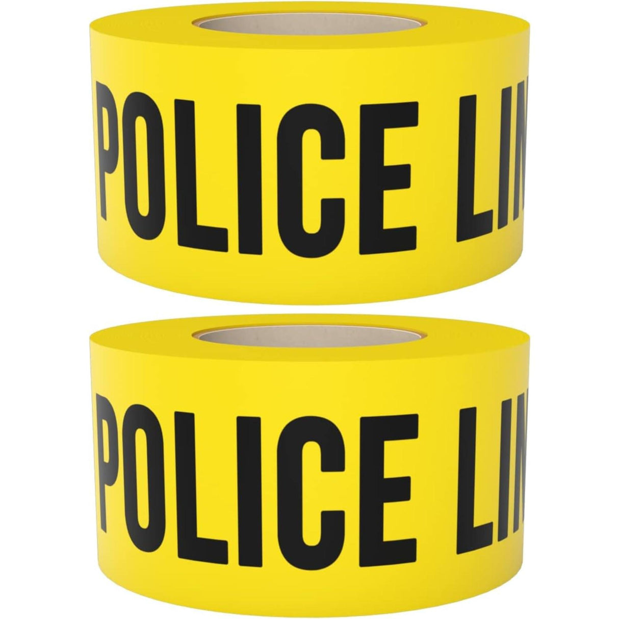 Police Line Do Not Cross Barricade Tape - 3 Inch Width, 300 Meter Length Pack of 2