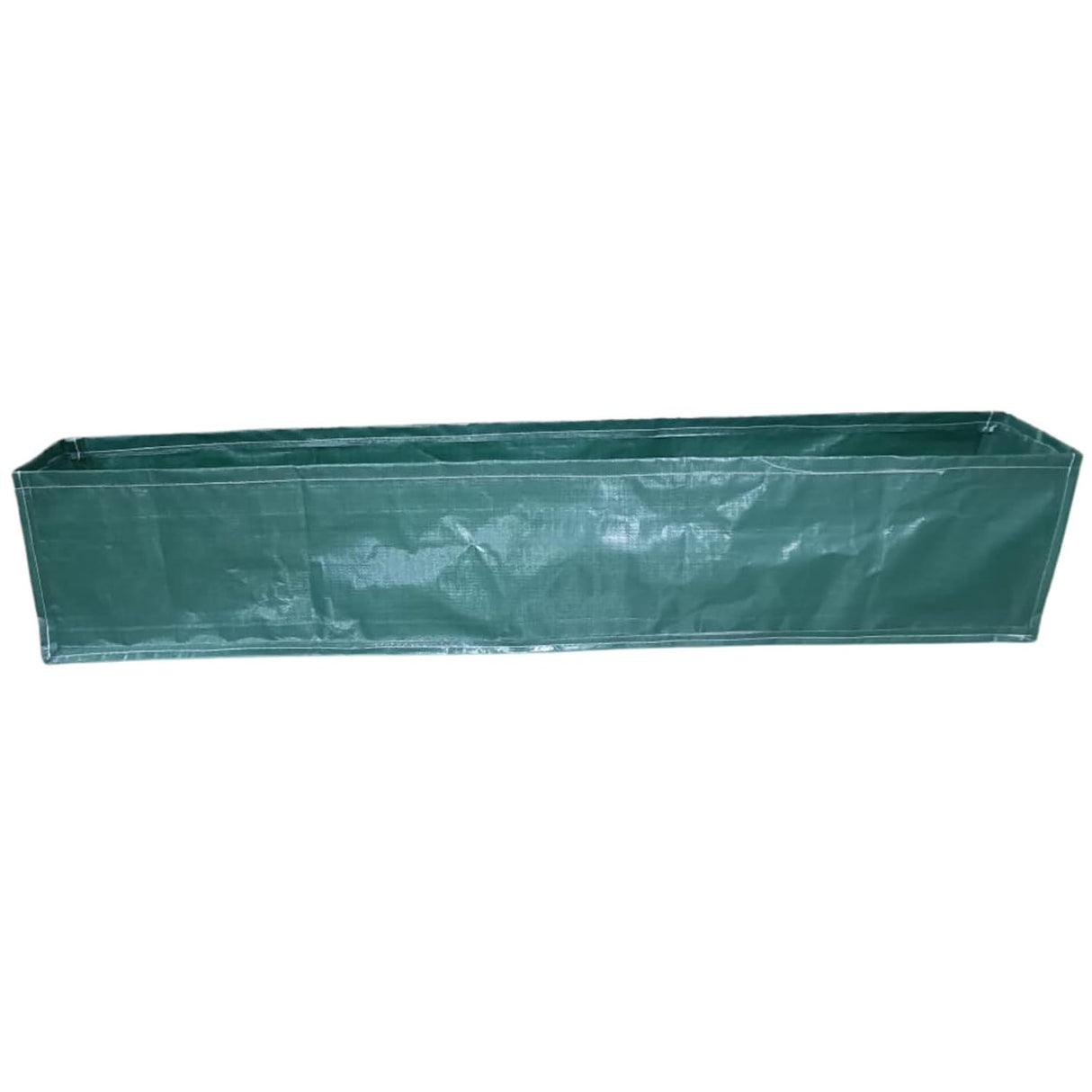 SINGHAL HDPE UV Protected Rectangular Grow Bags 60x12x12 Inches Pack of 2, Ideal for Terrace and Vegetable Gardening (Green)