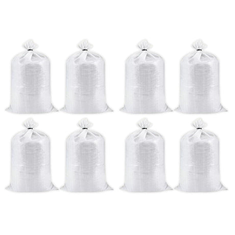 HDPE White Bags for Food Packaging – Perfect for Vegetables, Grains, Wheat, Rice, Sugar, and More – 24x36 Inch Size, Set of 8 Pieces