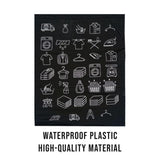 Foldable Laundry Bag with Drawstring, Black, 13x20 Inch – Perfect for Travel & Washing Machine, Single Pack