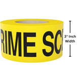 Crime Scene Do Not Cross Barricade Tape Roll - 80 Meter