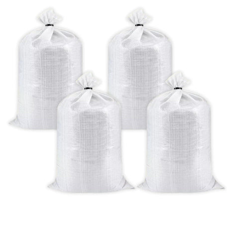 HDPE White Bags for Food Packaging – Perfect for Vegetables, Grains, Wheat, Rice, Sugar, and More – 24x36 Inch Size, Set of 4 Pieces