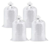 HDPE White Bags for Food Packaging – Perfect for Vegetables, Grains, Wheat, Rice, Sugar, and More – 24x36 Inch Size, Set of 4 Pieces