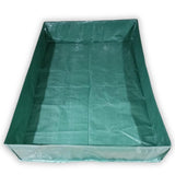 SINGHAL HDPE UV Protected Green Color Rectangular Plants Grow Bags, 6x4x1 Ft - Ideal for Vegetable Terrace Gardening (6 x 4 x 1 Feet)