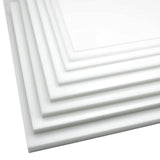 Singhal HDPE Sheet 50 x 50 CM Size High-Density Polyethylene Food Grade Lightweight High Tensile Strength Suitable For Chemical Tanks, DIY, and more. Milky White, 500 x 500 mm, 5 MM Thickness - 8 Pcs