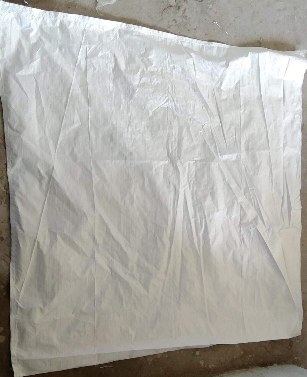 Empty White Big Bora, Large HDPE Bori for Packing of Food, bori Bags Packing Parcels Goods Items (Size 60x65 Inch) (Pack of 10) (52x75 Inch, Set OF 10)