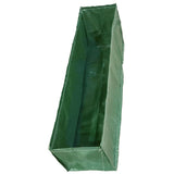 SINGHAL HDPE UV Protected Rectangular Grow Bags 60x12x12 Inches Pack of 2, Ideal for Terrace and Vegetable Gardening (Green)