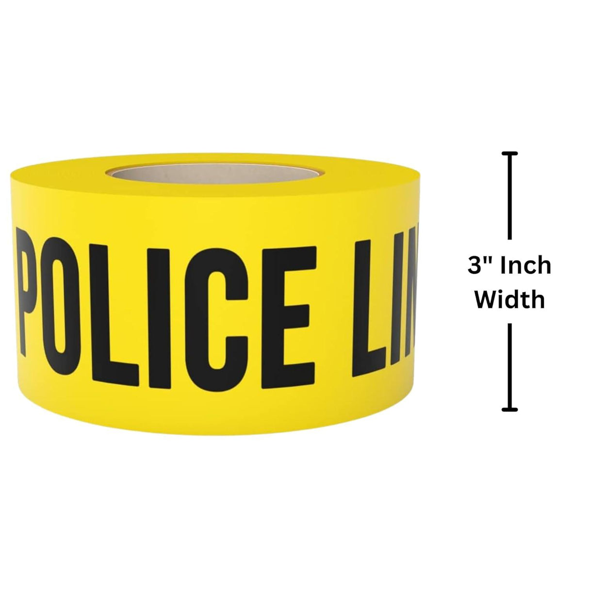 Police Line Do Not Cross Barricade Tape - 3 Inch Width, 300 Meter Length Pack of 2