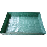 SINGHAL HDPE UV Protected Green Color Rectangular Plants Grow Bags, 6x4x1 Ft - Ideal for Vegetable Terrace Gardening (6 x 4 x 1 Feet)