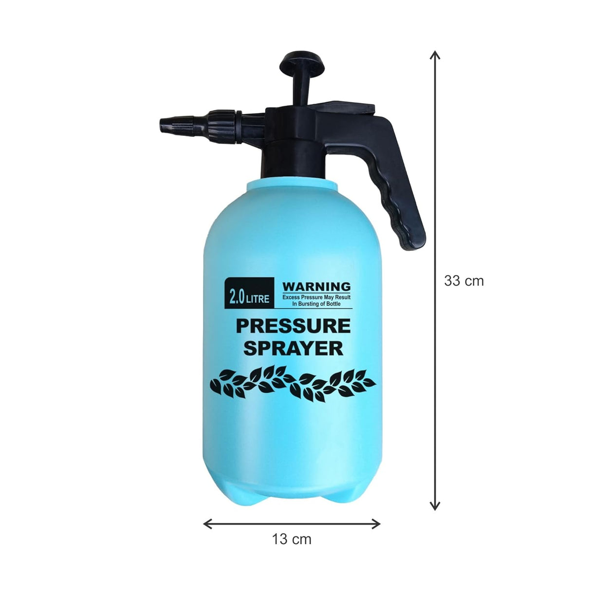 Singhal Pressure Spray Pump | Gardening Water Pump Sprayer 2 LTR | Plant Water Sprayer for Home Garden | Spray Bottles for Garden Plants and Lawn | Plant Watering Can