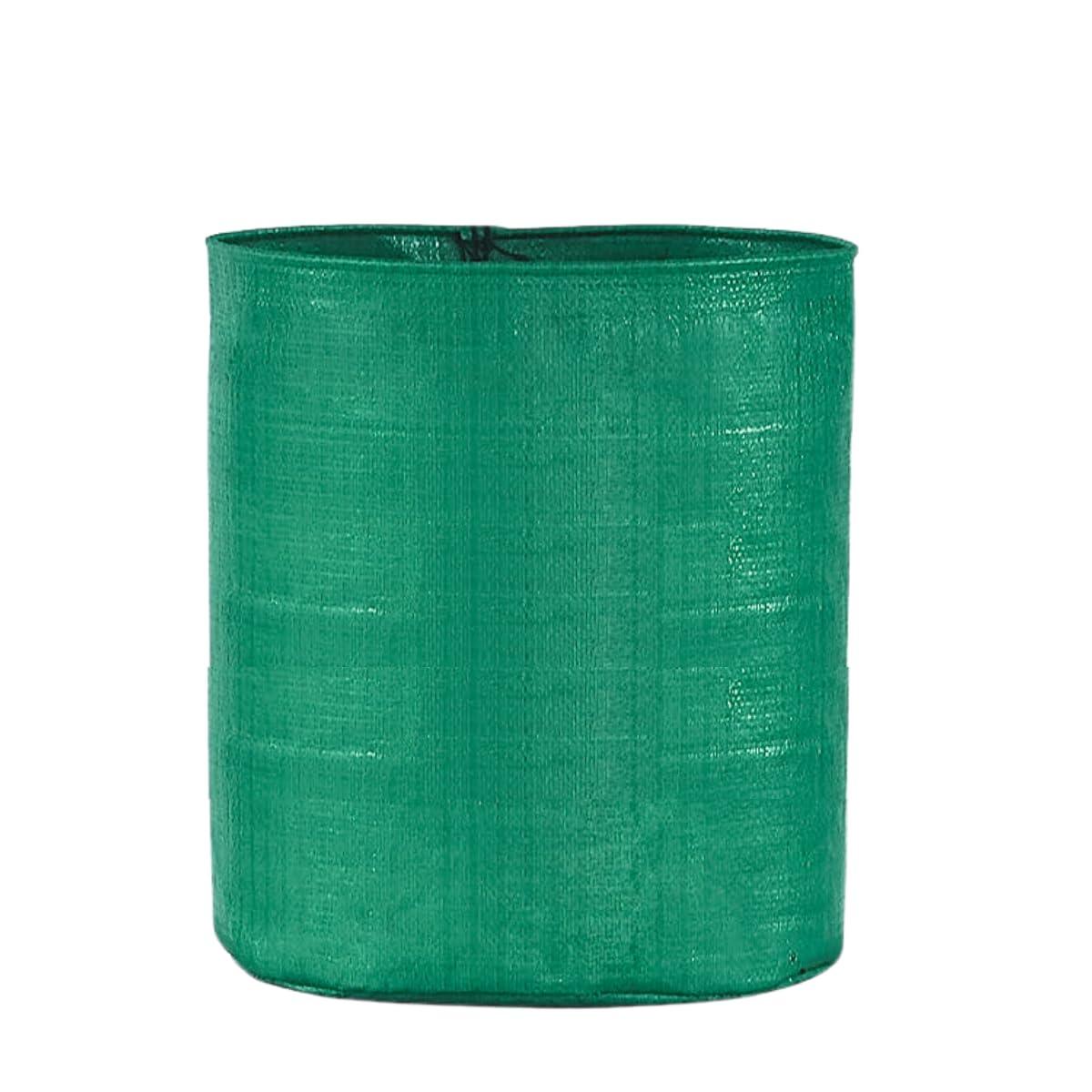 Pack of 10 SINGHAL HDPE UV-Protected Green Round Grow Bags (9x12 inches) – Ideal for Terrace and Veggie Gardens