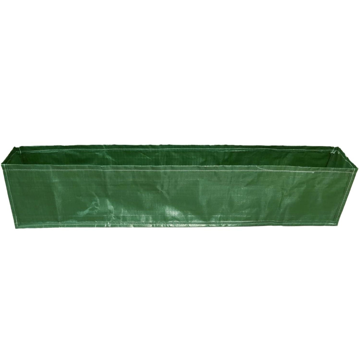 SINGHAL HDPE UV Protected Rectangular Grow Bags 60x12x12 Inches Pack of 2, Ideal for Terrace and Vegetable Gardening (Green)