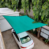 Singhal 50% UV Protection Green Shade Net - 10x100 Ft HDPE for Garden, Greenhouse, Balcony, Car Parking, Lawn, Nursery, and Sport Shading