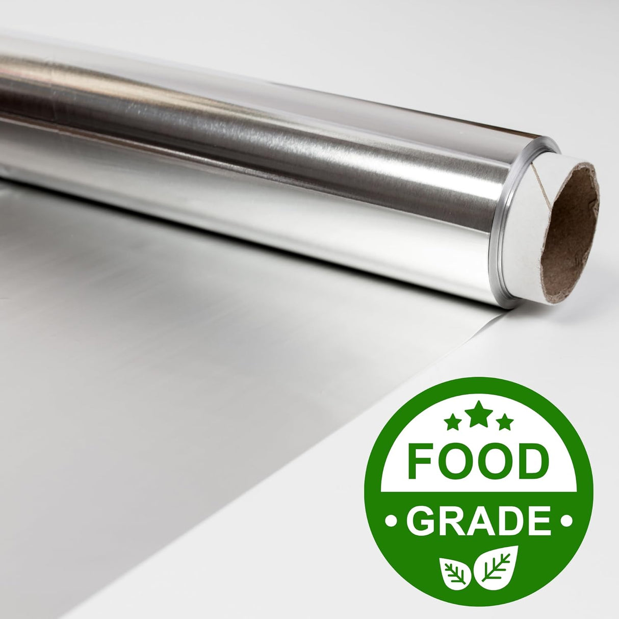 Singhal Aluminum Foil 54 Meters, 11microns | Aluminium Silver Foil for Kitchen, Food Packing, Wrapping, Storing and Serving (9 Mtr x Pack of 6)
