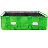 Discover the Singhal HDPE UV Stabilized Vermi Compost Bed made from 100% virgin materials, available in green and white, measuring 12x4x2 ft