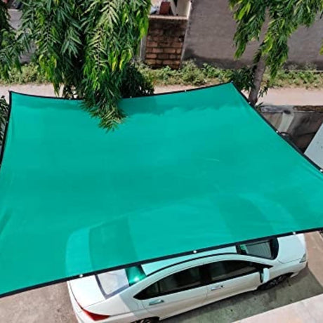Singhal Multipurpose Shade Net 50% UV Protection, 10x70 Ft, HDPE Agro Net/Green Net/Green House/Garden Shade/Fence Net/Car Parking/Balcony Shade Net for Home, Lawn, Nursery, Sport Shading