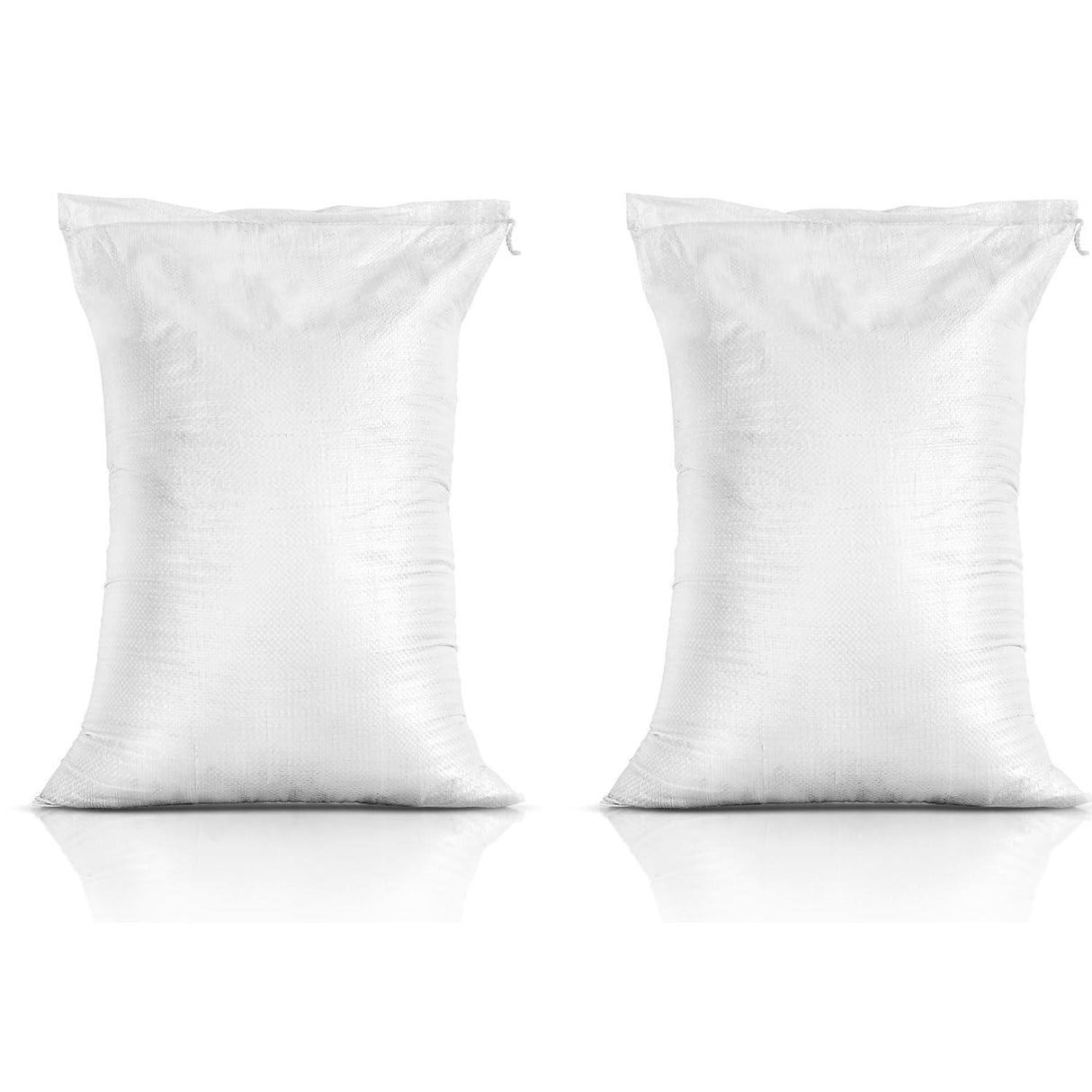 HDPE White Bags for Food Packaging – Perfect for Vegetables, Grains, Wheat, Rice, Sugar, and More – 24x36 Inch Size, Set of 4 Pieces