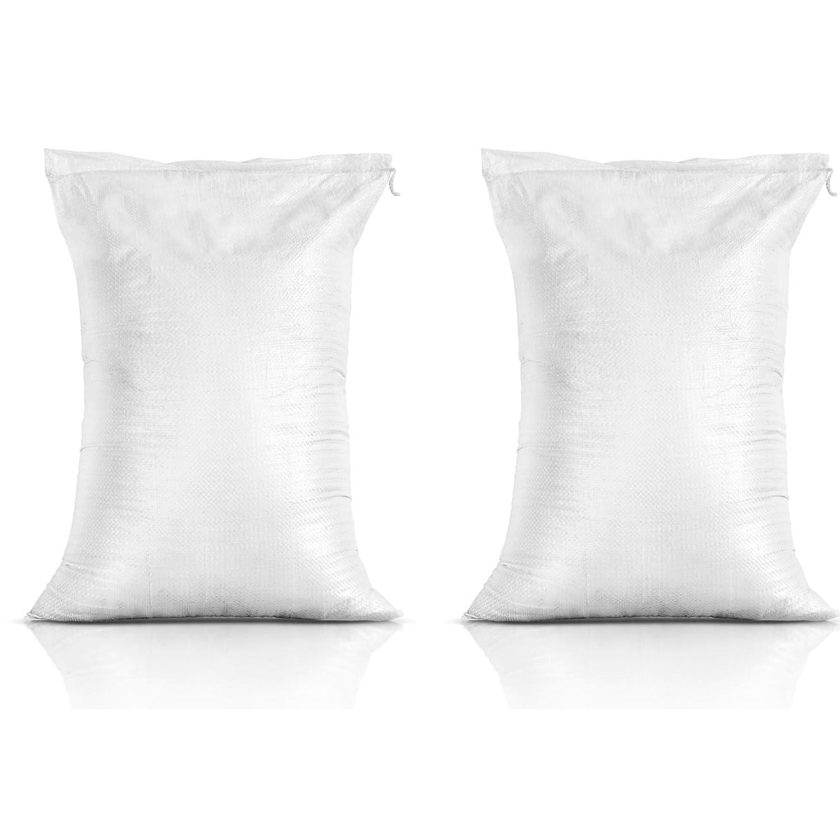 HDPE White Bags for Food Packaging – Great for Vegetables, Grains, Wheat, Rice, Sugar, and More – 24x36 Inch Size, Set of 6 Pieces