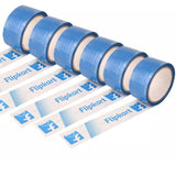 SINGHAL Flip kart Branded Packaging Tape, 5 CM x 65 Meter, E- Commerce Printed Tape (Pack of 12)