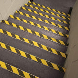 SINGHAL Floor Adhesive Marking Tape - 2 inch Width X 20 meter Length Black/Yellow