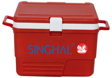 Chiller Ice Box 25 LTR (Red), Standard, for Home, Office, Picnic, Party, Camping & Hiking and Travelling