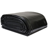 Singhal 400 Micron HDPE Pond Liner Sheet Geomembrane Sheet 2.24ft x 20ft, Heavy Duty Small Garden Backyard Waterfall Lilly Ponds Lining Fabric (Black)
