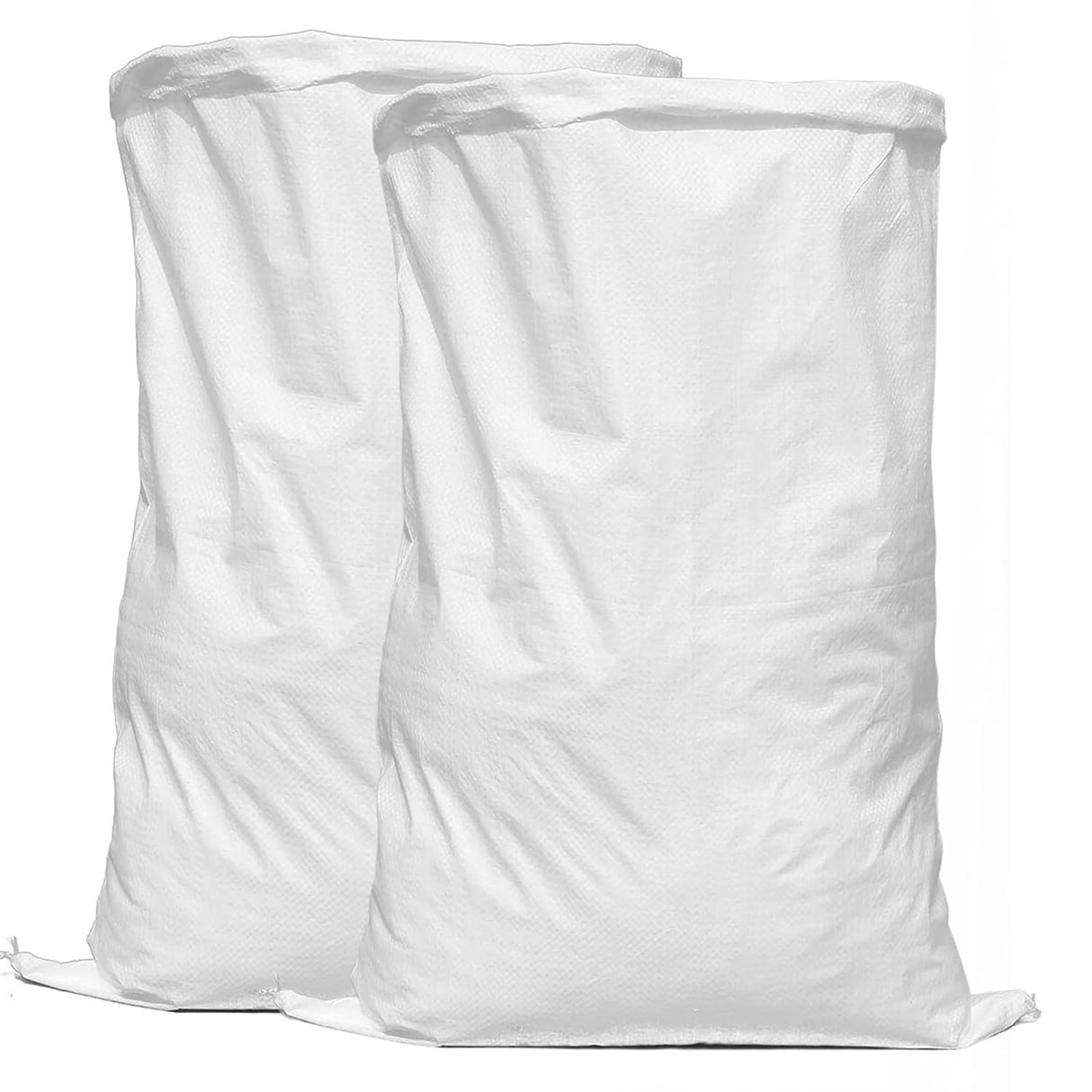 Singhal HDPE White Bags for Packaging Food Products - Ideal for Vegetables, Grains, Wheat, Rice, Sugar, and More - Size 24x36 Inch Set of 2 Pieces