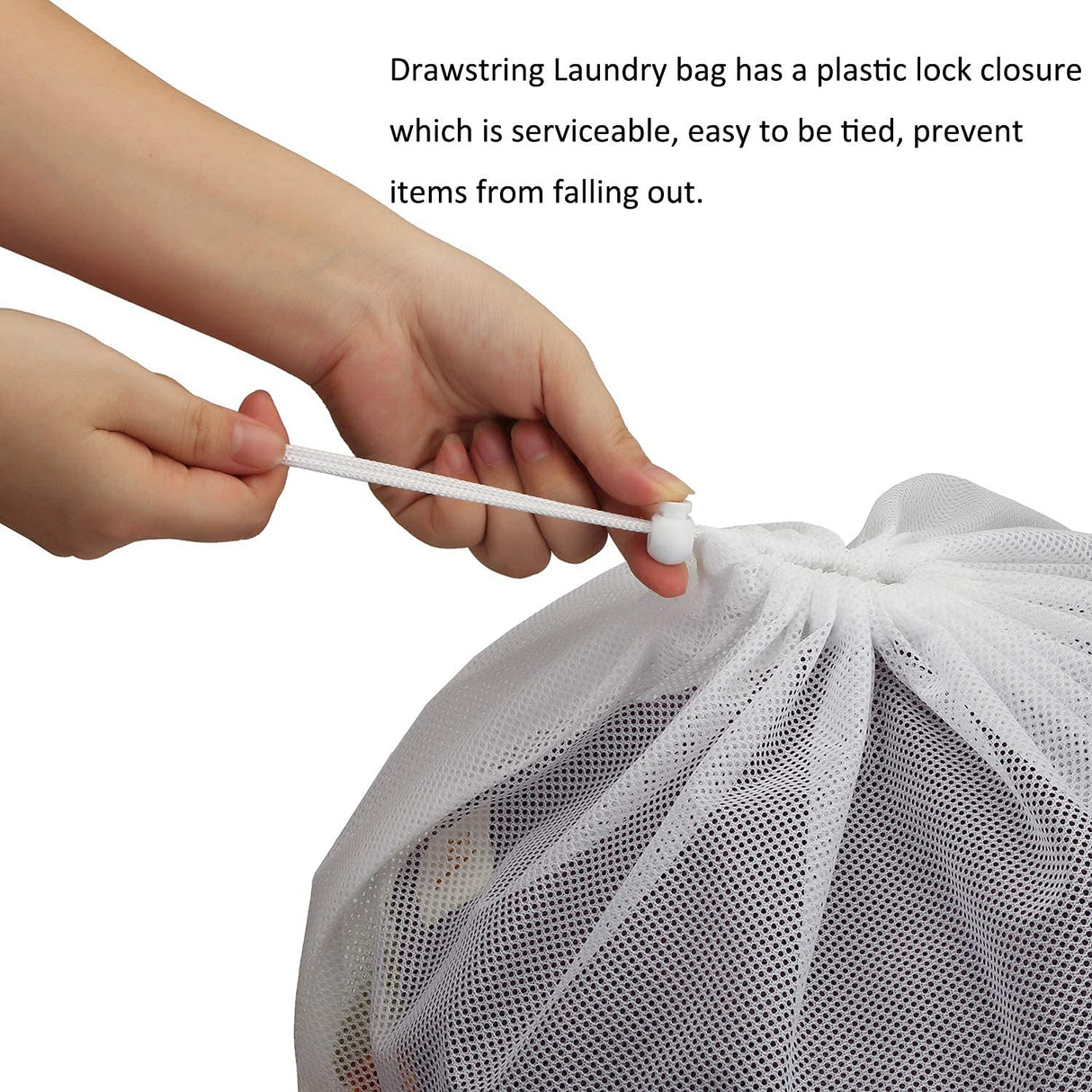 Eco-Friendly Multipurpose PP Reusable Leno Mesh Bag with Drawstring, Holding Capacity 15Kg to 25 KG, 24x38 Inch (15)