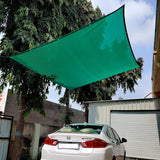 Singhal 50% UV Protection Green Shade Net - 10x100 Ft HDPE for Garden, Greenhouse, Balcony, Car Parking, Lawn, Nursery, and Sport Shading