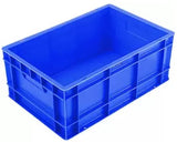 Crates Big Blue Shelf Basket, Storage Bin for Vegetable, Fruit, Milk | 500x325x250 MM