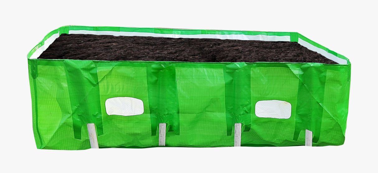 HDPE Vermi Compost bed Grow Bag (Pipe not Included) Size 12x4x2 Ft