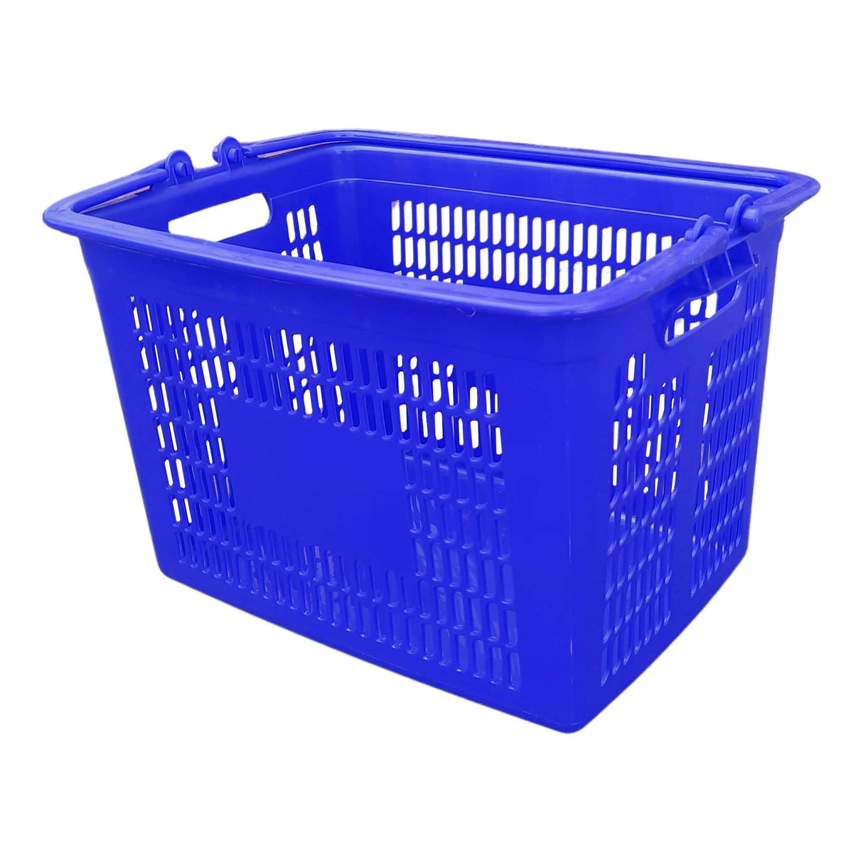 Blue Color Personal Shopping Cart for Carry away & store in Car boot space - Singhal Mart