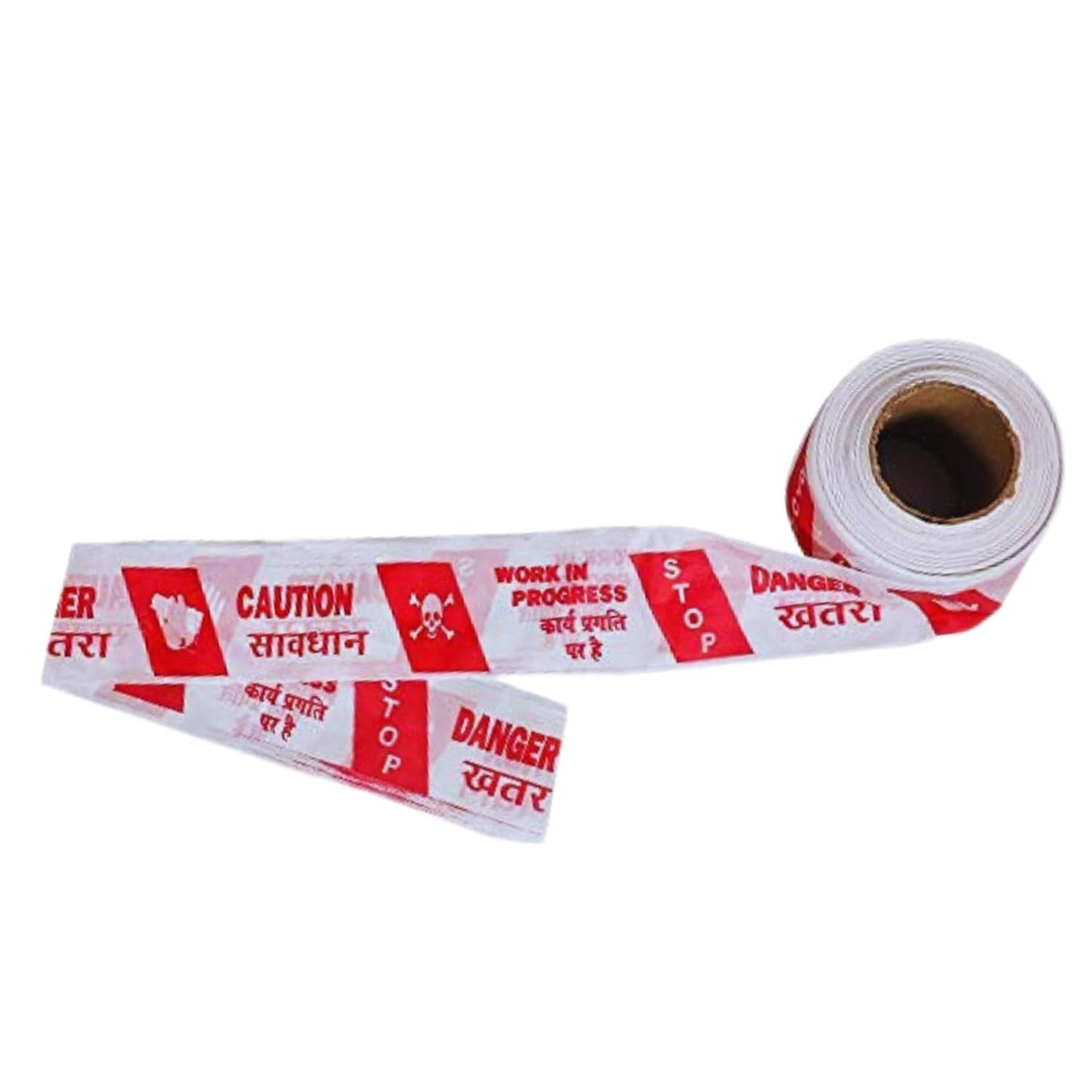 Danger Caution Tape Roll 150 Meter - Singhal Mart