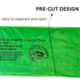 Biodegradable Pet Waste Pickup Bags: Clean, Strong, and Convenient 120Bags 17x19 inch - Singhal Mart