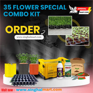 35 Flower Special Kit,  10 Combo Grow Kit for your Garden